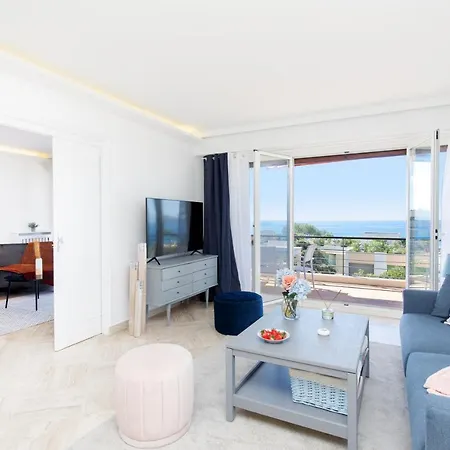 Suite Riviera - Sea View - Clim - 50M Plage - Residence De Standing - Spacieux 180 M2 - Parking Cannes Exterior photo