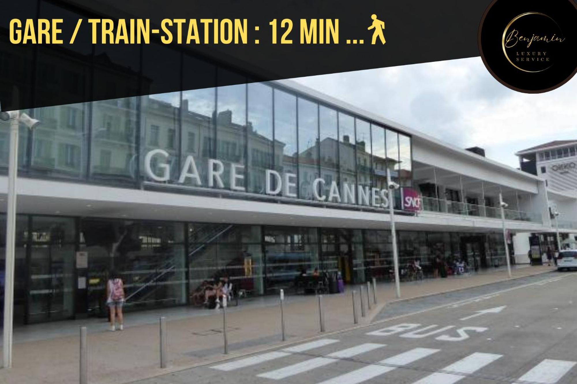Riviera - Sea View - Clim - 50m - De Standing - Spacieux 180 M2 - Parking * Cannes